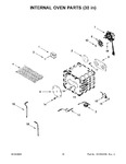 Diagram for 10 - Internal Oven Parts (30 In)