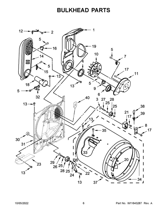 Diagram for MGD5030MW1
