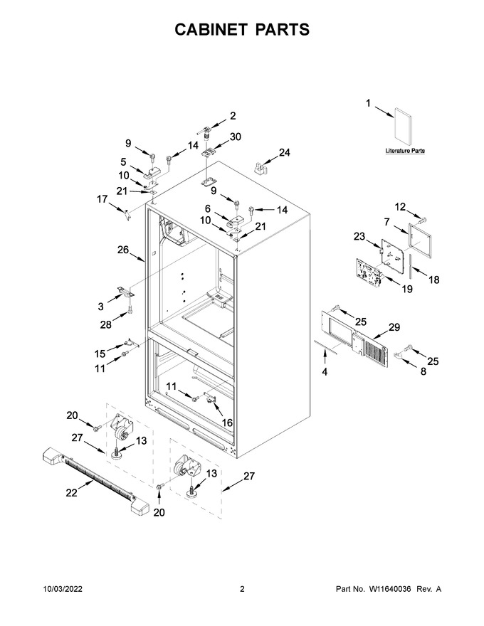 Diagram for WRF555SDFZ16
