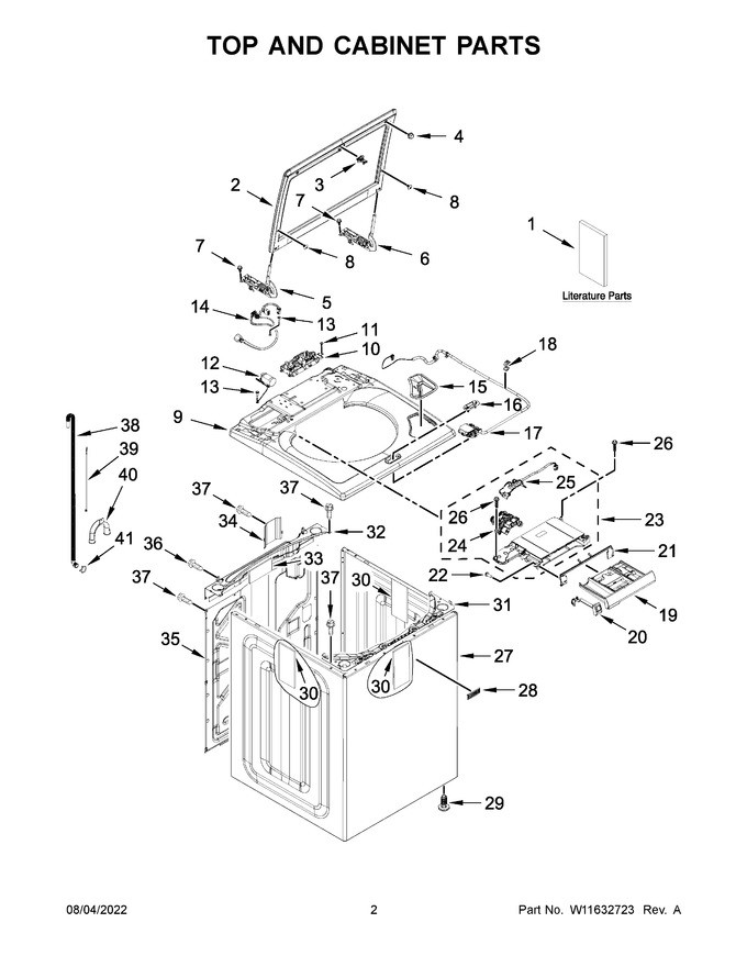 Diagram for 7MMVW7230LW0