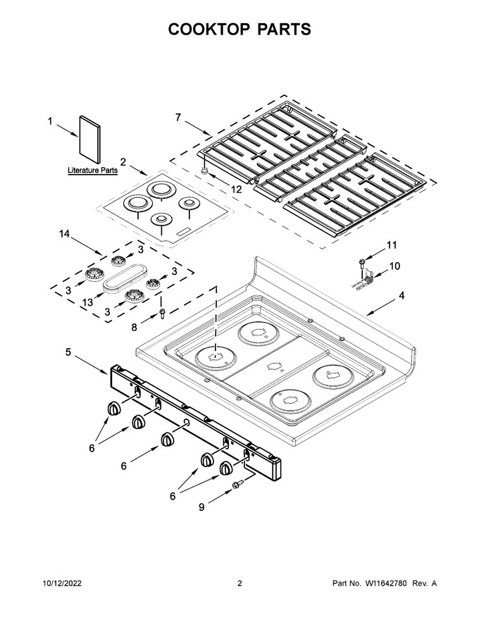 Diagram for WFG550S0LW4