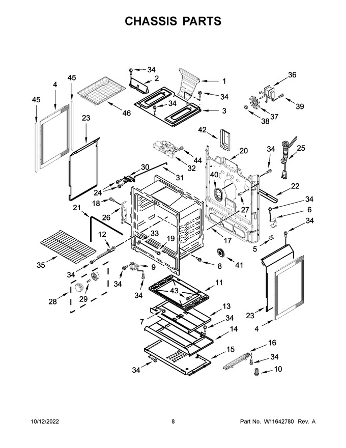 Diagram for WFG550S0LW4