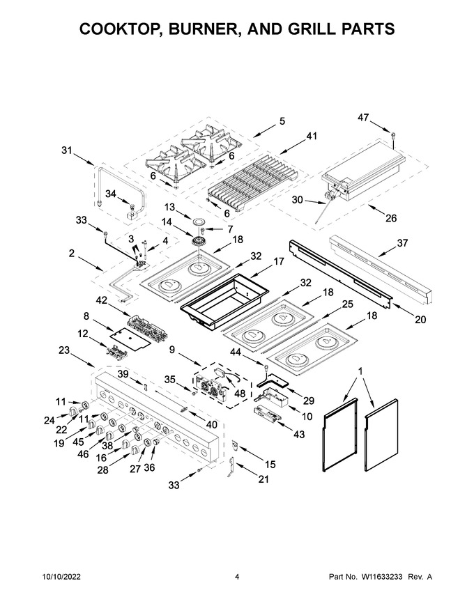 Diagram for JGRP648HL05