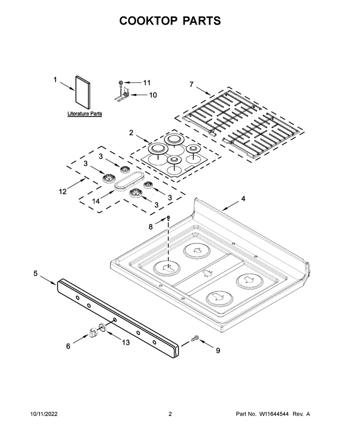 Diagram for MGR6600FZ6
