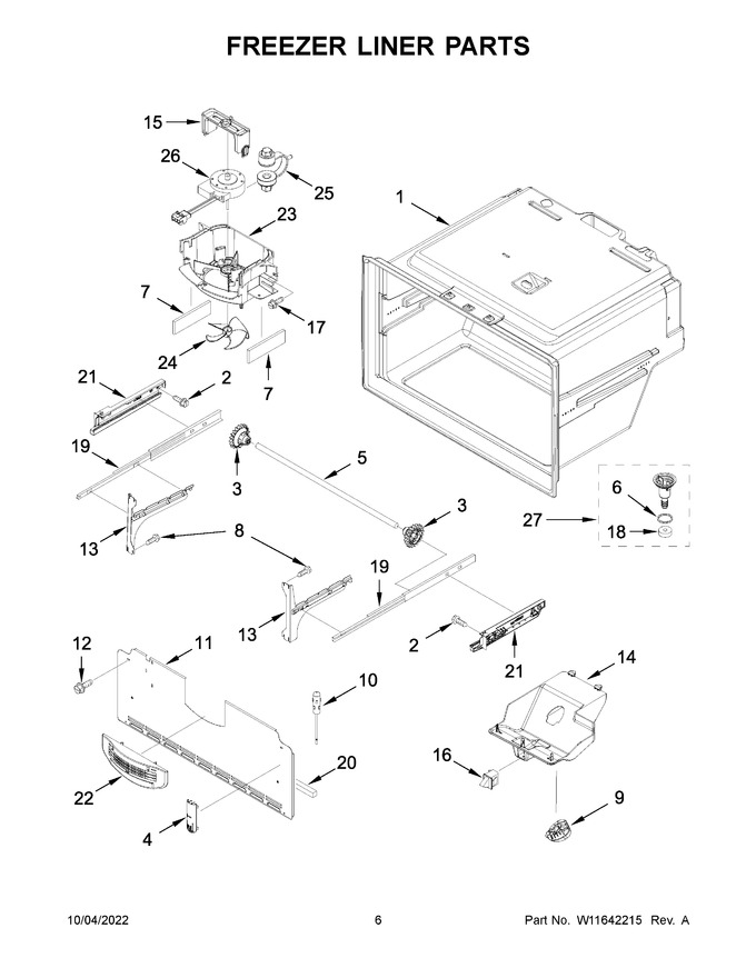 Diagram for WRF555SDHV08