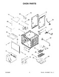 Diagram for 05 - Oven Parts