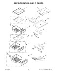 Diagram for 07 - Refrigerator Shelf Parts