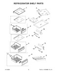 Diagram for 07 - Refrigerator Shelf Parts
