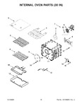 Diagram for 10 - Internal Oven Parts (30 In)