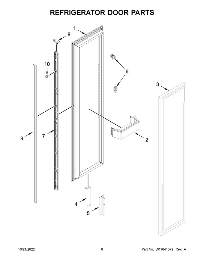 Diagram for JBRFR36IGX10