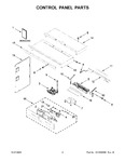Diagram for 02 - Control Panel Parts