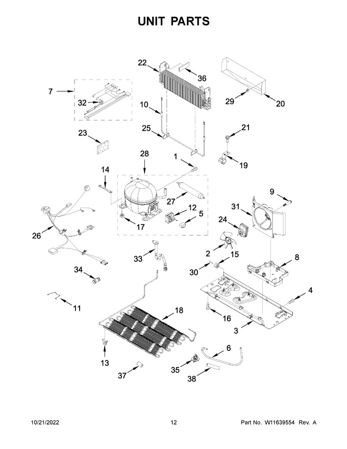 Diagram for WRF550CDHZ08