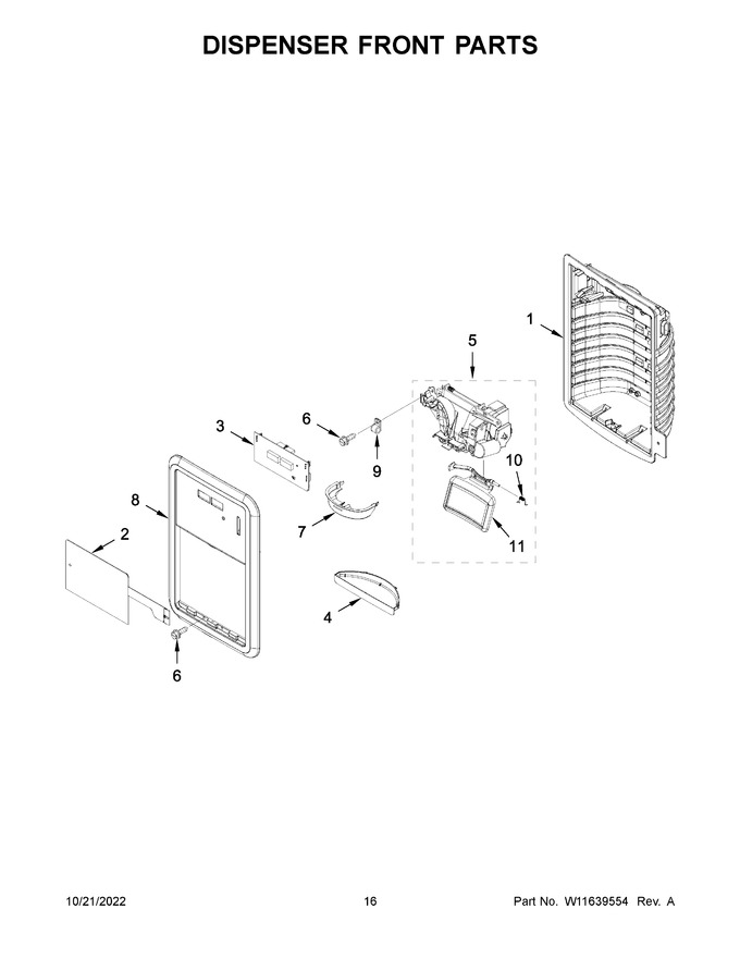 Diagram for WRF550CDHZ08