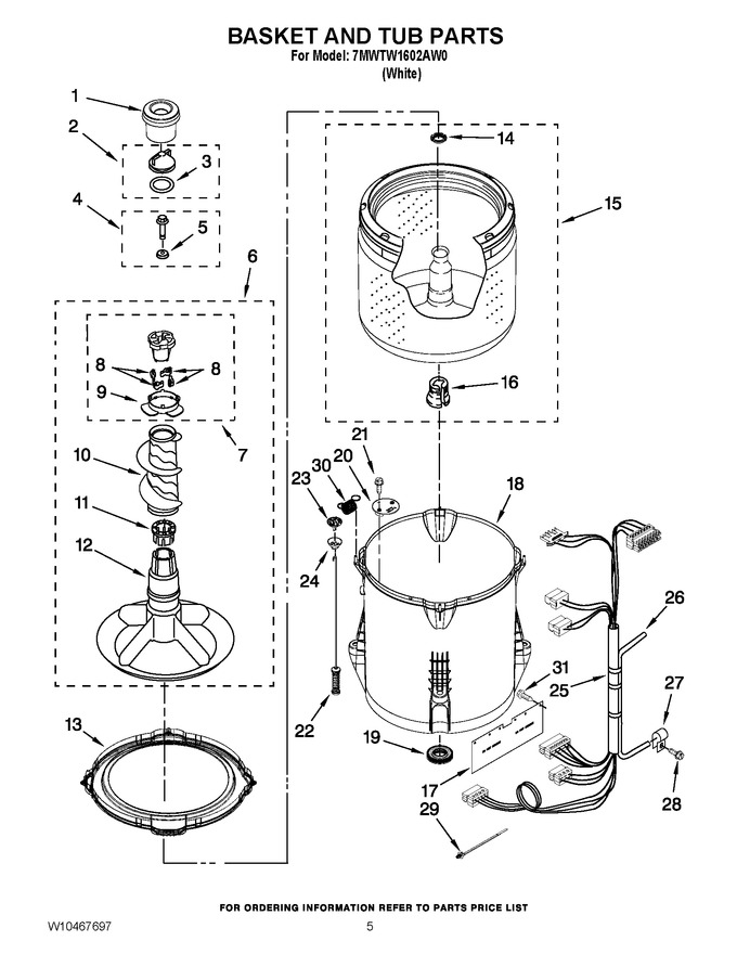 Diagram for 7MWTW1602AW0