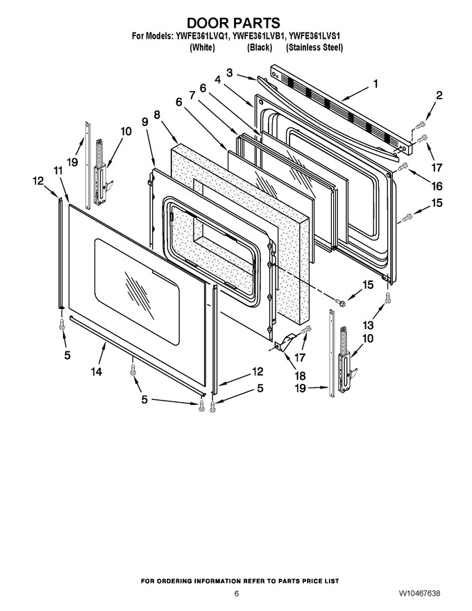 Diagram for YWFE361LVS1