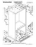 Diagram for 01 - Cabinet Parts