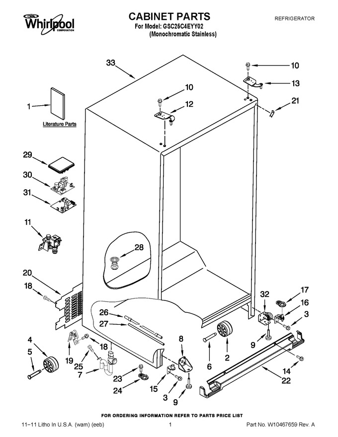 Diagram for GSC25C4EYY02