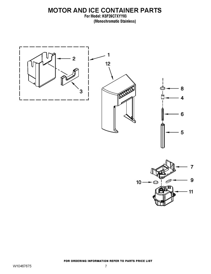 Diagram for KSF26C7XYY03