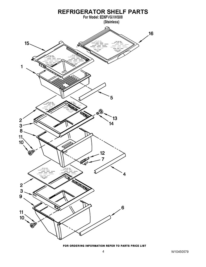 Diagram for ED5FVGXWS08