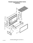 Diagram for 08 - Freezer Door And Basket Parts