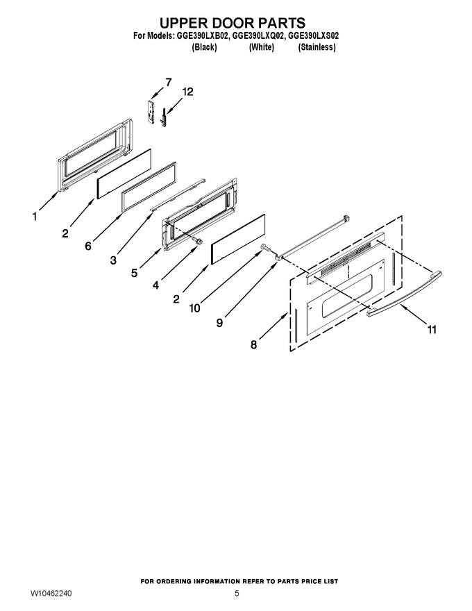 Diagram for GGE390LXB02