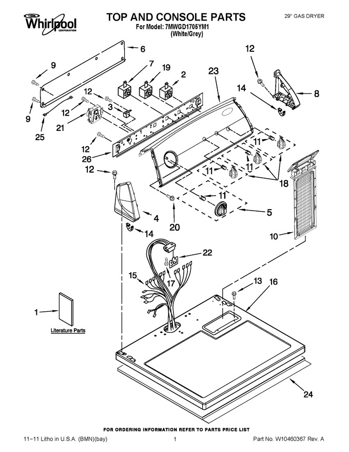 Diagram for 7MWGD1705YM1