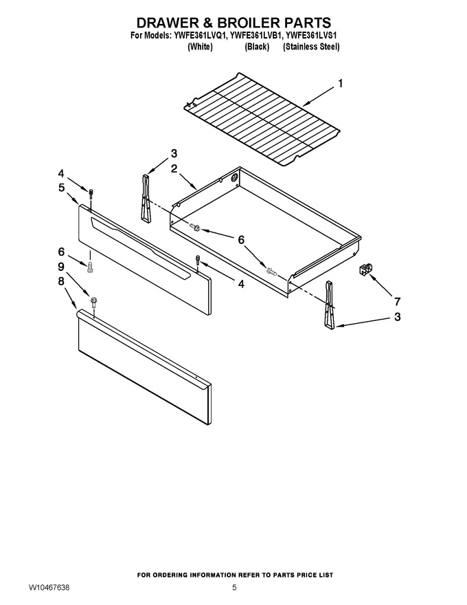 Diagram for YWFE361LVS1