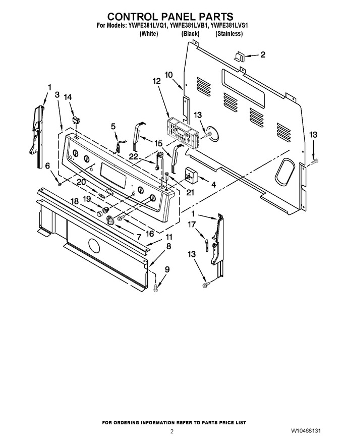 Diagram for YWFE381LVB1