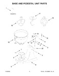 Diagram for 05 - Base And Pedestal Unit Parts