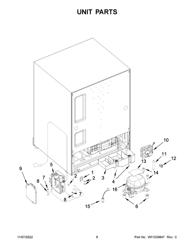 Diagram for KUBR214KSB00