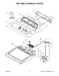 Diagram for 02 - Top And Console Parts