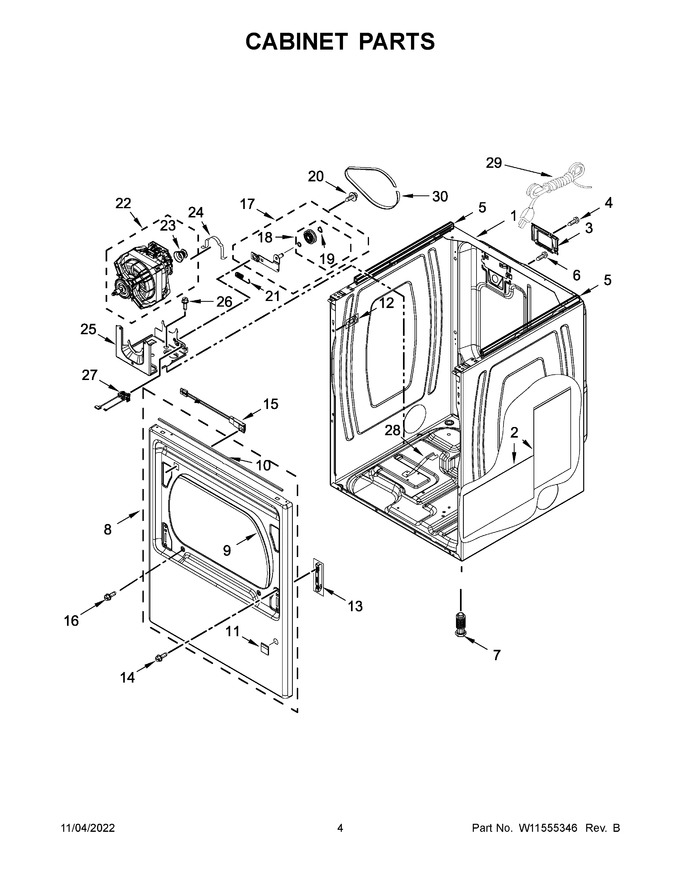 Diagram for MGD6230RHW1