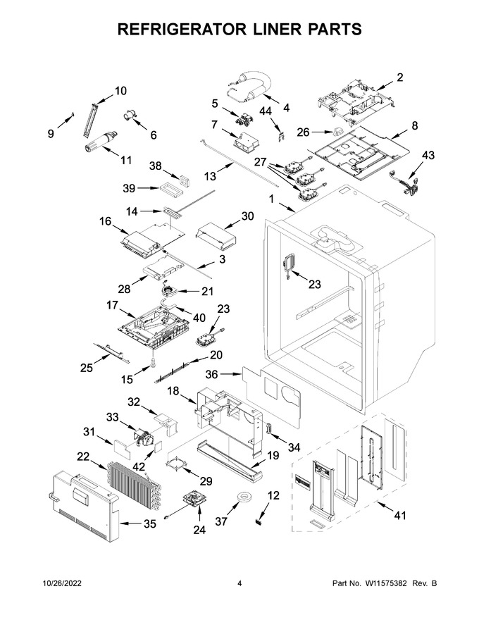 Diagram for WRX986SIHZ03