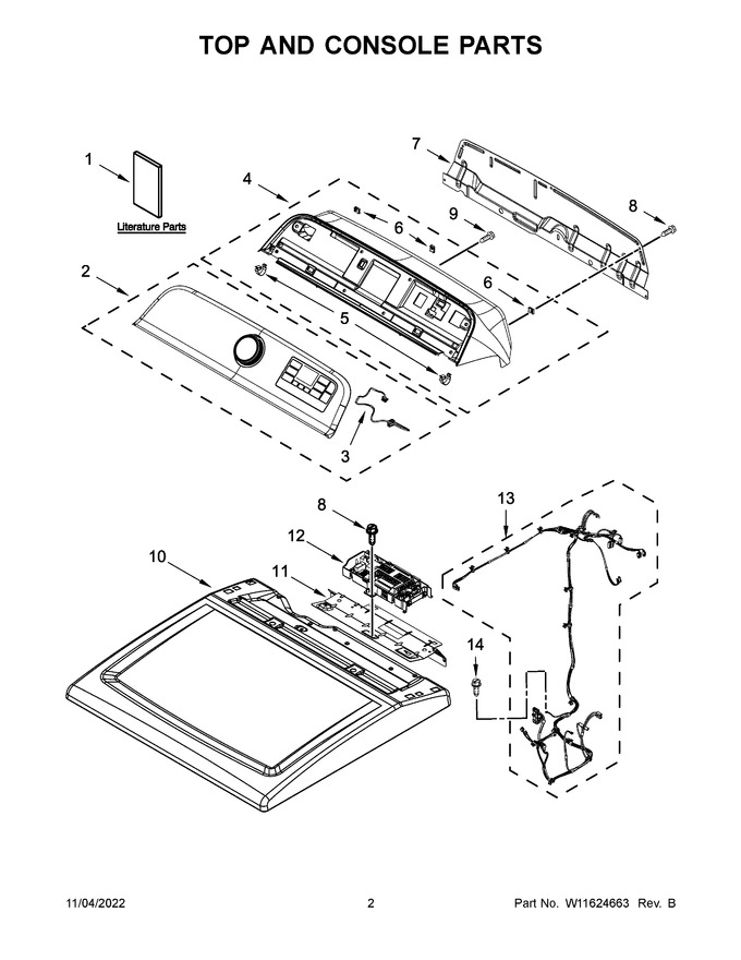 Diagram for WGD5100HC2