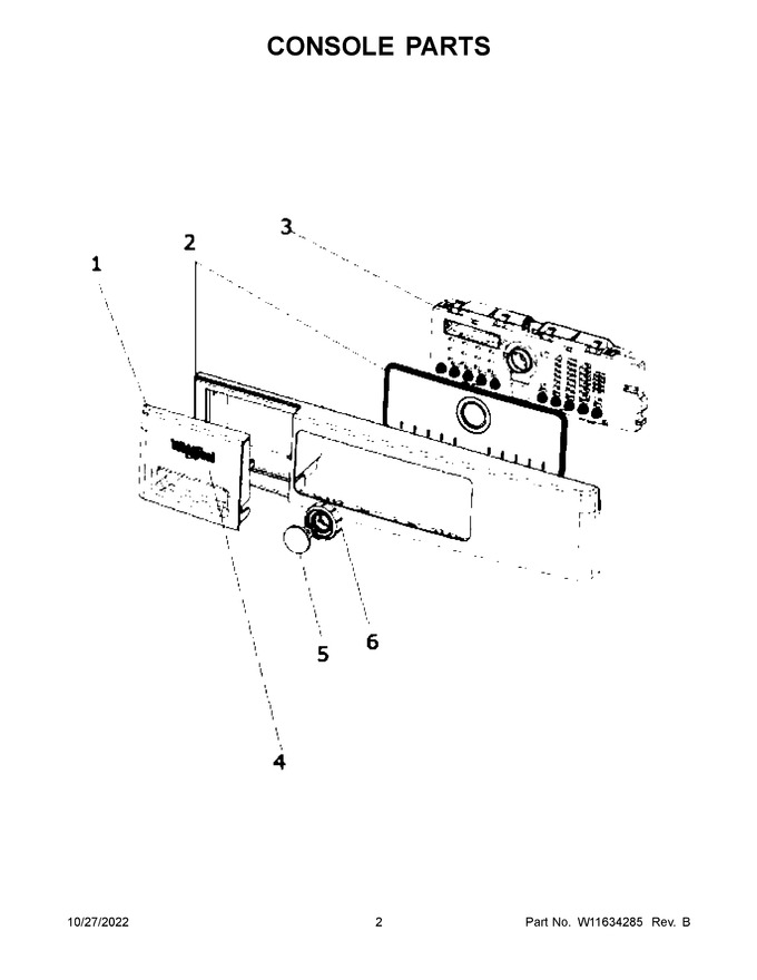 Diagram for WCD5090JW0