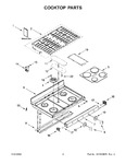 Diagram for 02 - Cooktop Parts