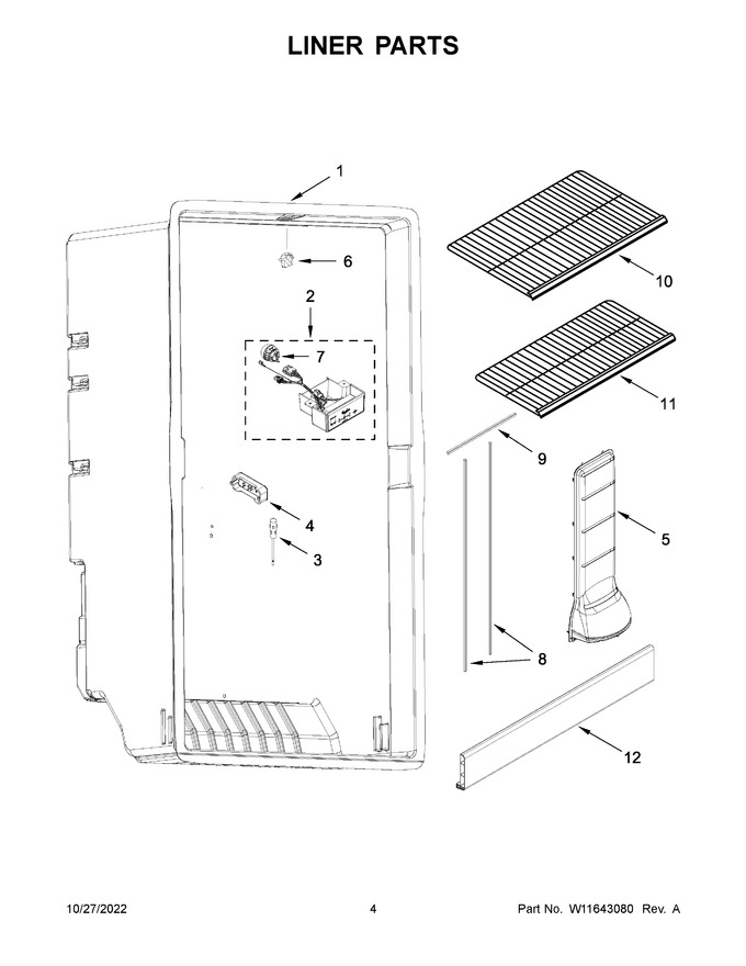 Diagram for WZF34X16DW09