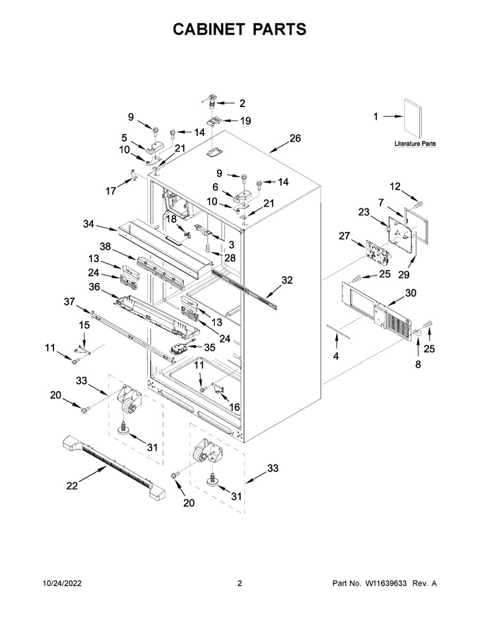 Diagram for WRX735SDHV07