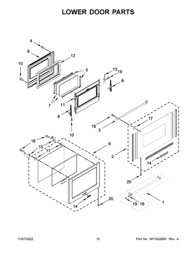 Diagram for KFGD500EWH10
