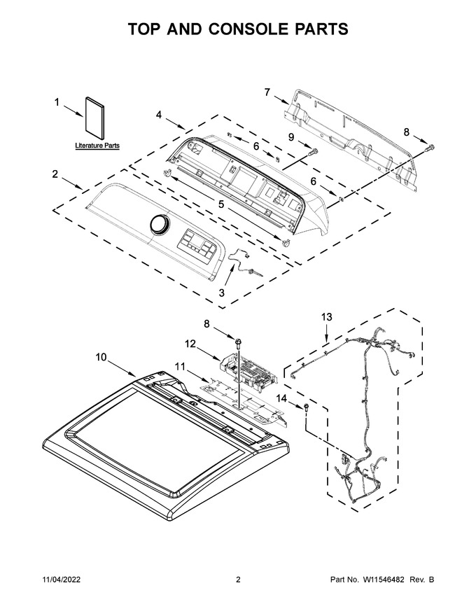 Diagram for WGD6120HC1