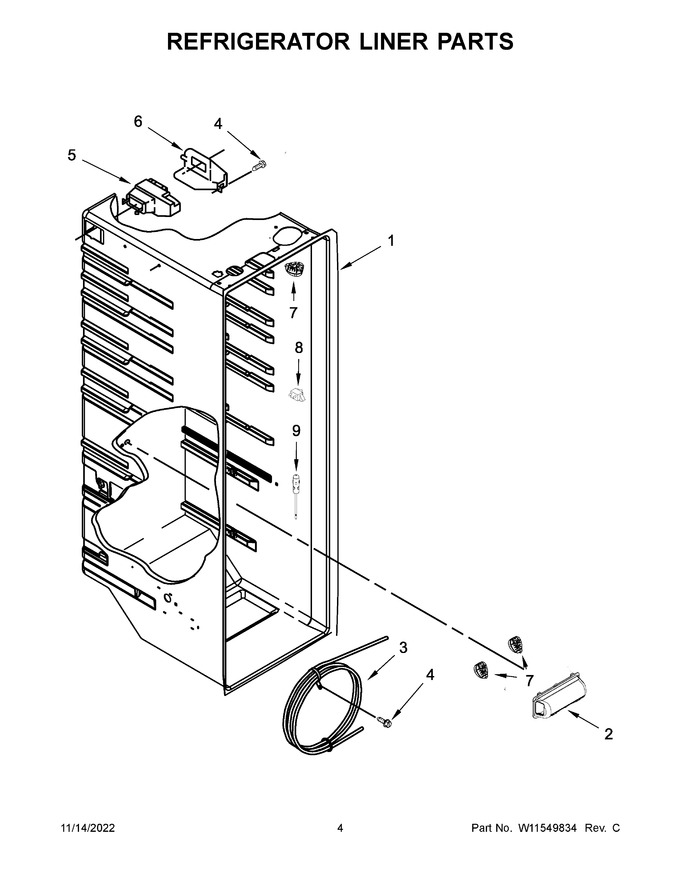 Diagram for WRS555SIHV06