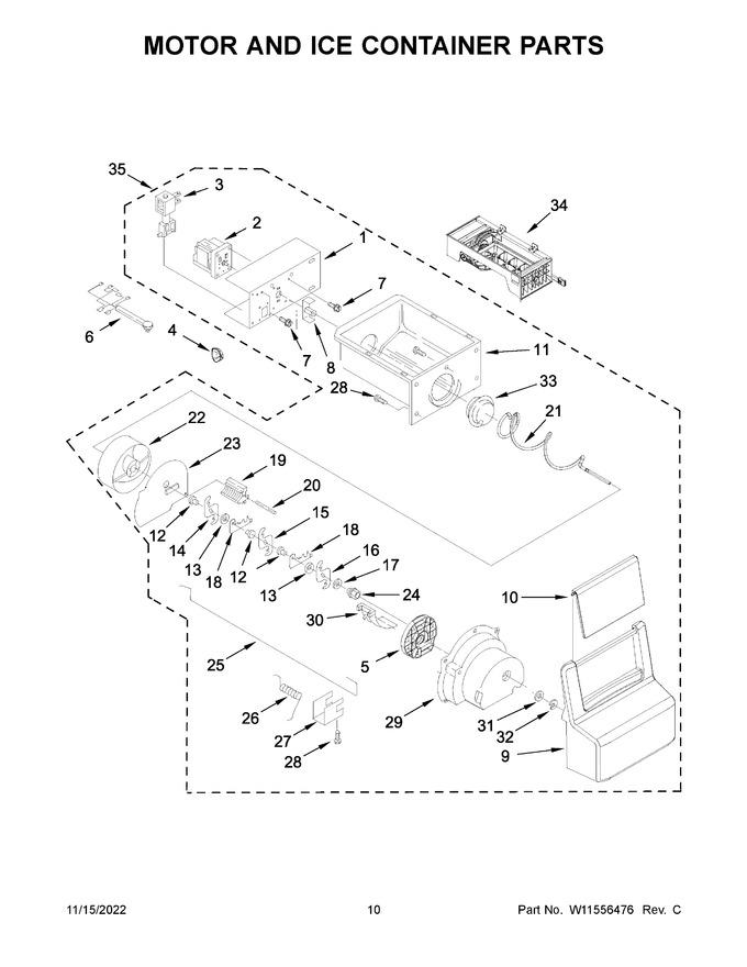 Diagram for WRS335SDHW06