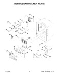 Diagram for 03 - Refrigerator Liner Parts