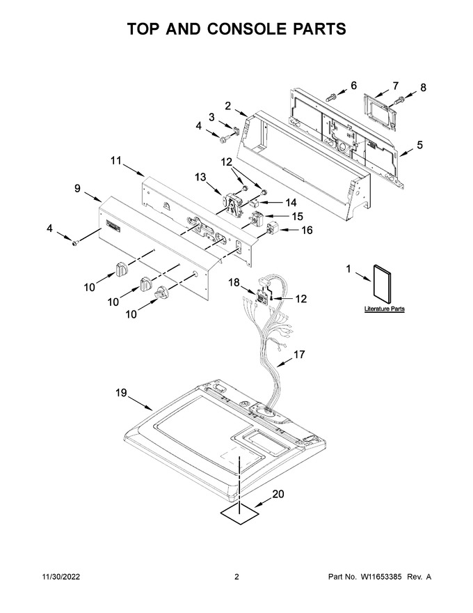 Diagram for MEDP585GW0