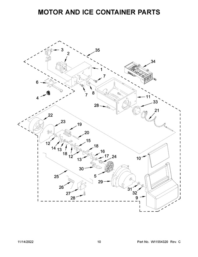 Diagram for ASI2575GRW08