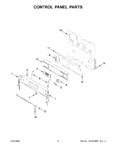Diagram for 03 - Control Panel Parts