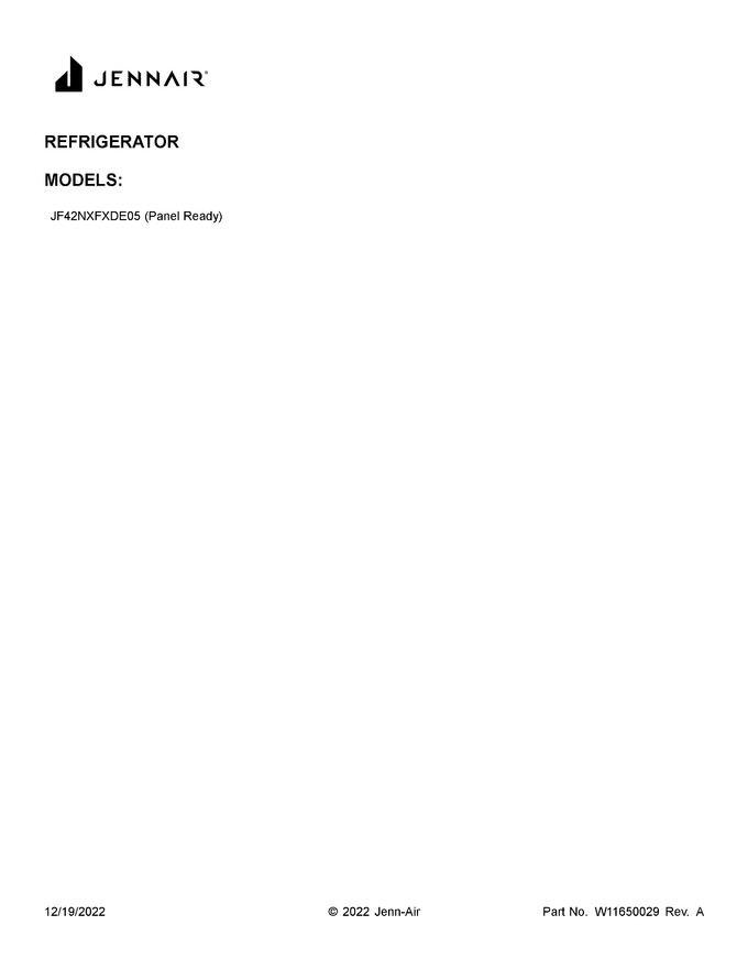 Diagram for JF42NXFXDE05