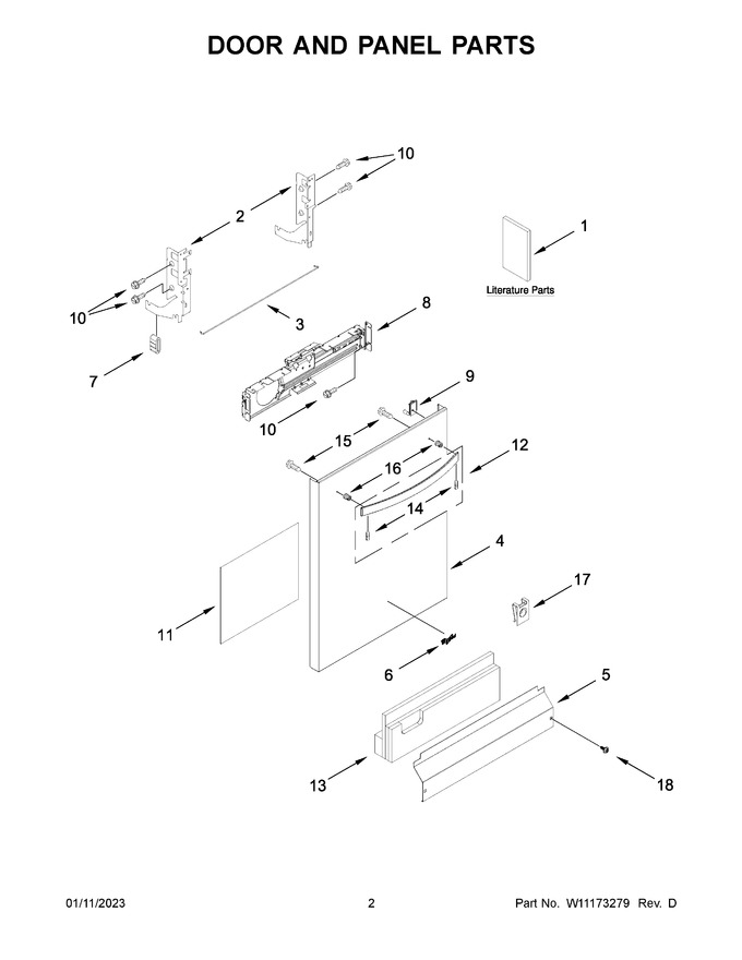 Diagram for WDT730PAHW0