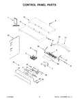 Diagram for 02 - Control Panel Parts