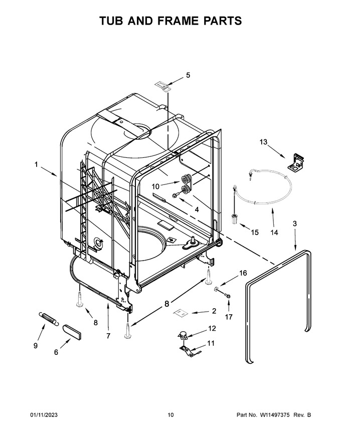 Diagram for WDP370PAHW1